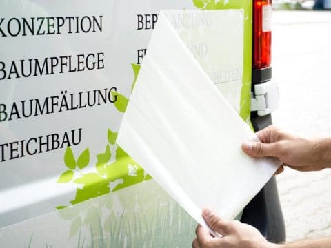 Fahrzeugbeschriftung